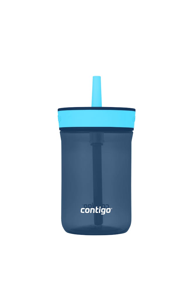 Kids’ Leighton Straw Tumbler with Spill-Proof Leak-Proof Lid, 14oz Y8