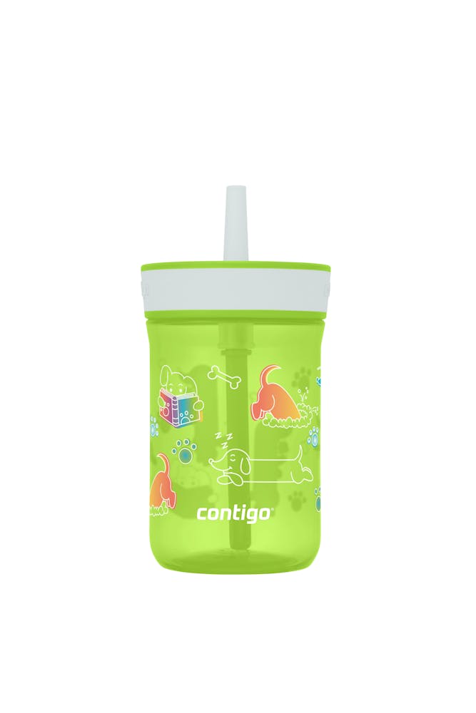 Kids’ Leighton Straw Tumbler with Spill-Proof Leak-Proof Lid, 14oz Y8